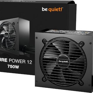 Be Quiet Pure Power 12 750W Μαύρο Τροφοδοτικό Υπολογιστή Full Wired 80 Plus Gold