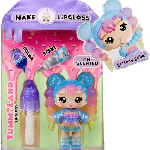 MGA Entertainment Παιχνίδι Μινιατούρα Yummiland Lip Gloss, Britney Boba για 4+ Ετών