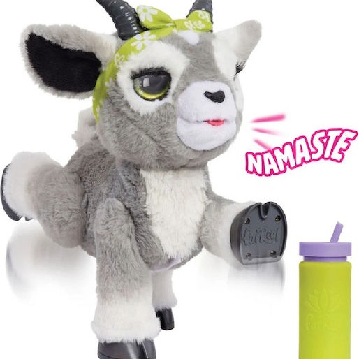 Hodder & Stoughton Λούτρινο Furreal Yoga Goat 29 εκ.