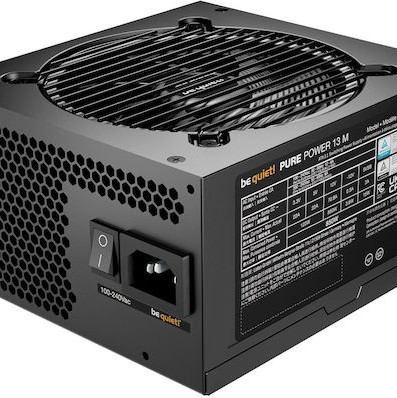 Be Quiet Pure Power 13 M 850W Μαύρο Τροφοδοτικό Υπολογιστή Full Modular 80 Plus Gold
