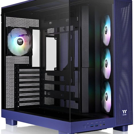 Thermaltake View 380 XL TG ARGB Gaming Midi Tower Κουτί Υπολογιστή με Πλαϊνό Παράθυρο Dusk