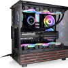 Thermaltake View 270 Plus WS ARGB Gaming Midi Tower Κουτί Υπολογιστή με Πλαϊνό Παράθυρο Μαύρο
