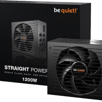 Be Quiet Straight Power 12 1200W Μαύρο Τροφοδοτικό Υπολογιστή Full Modular 80 Plus Platinum