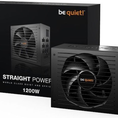 Be Quiet Straight Power 12 1200W Μαύρο Τροφοδοτικό Υπολογιστή Full Modular 80 Plus Platinum