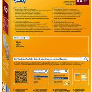 Swirl KAE 2 Σακούλες Σκούπας 3τμχ Συμβατή με Σκούπα Einhell