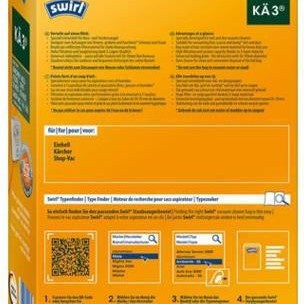 Σακούλες Σκούπας 3τμχ Συμβατή με Σκούπα Universal