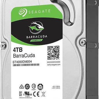 Seagate Barracuda 4TB HDD Σκληρός Δίσκος 3.5