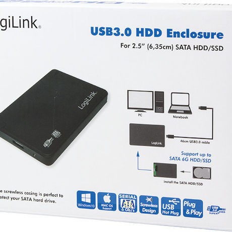 LogiLink Θήκη για Σκληρό Δίσκο 2.5