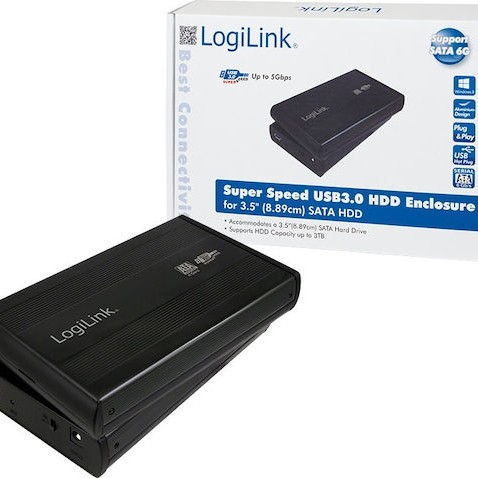 LogiLink Θήκη για Σκληρό Δίσκο 3.5