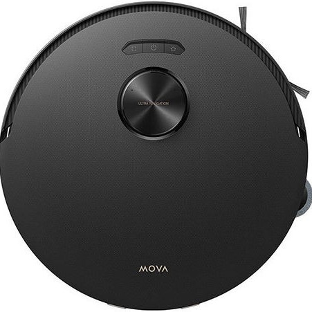 Mova Z50 Ultra Σκούπα Ρομπότ για Σκούπισμα & Σφουγγάρισμα με Wi-Fi Μαύρη