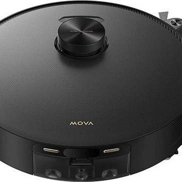 Mova Z50 Ultra Σκούπα Ρομπότ για Σκούπισμα & Σφουγγάρισμα με Wi-Fi Μαύρη