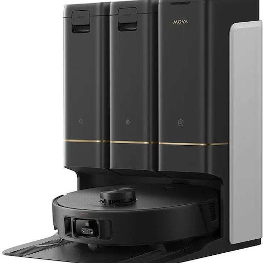 Mova Z50 Ultra Σκούπα Ρομπότ για Σκούπισμα & Σφουγγάρισμα με Wi-Fi Μαύρη