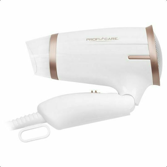 ProfiCare PC-HT3009 White Πιστολάκι Μαλλιών Ταξιδίου 1400W