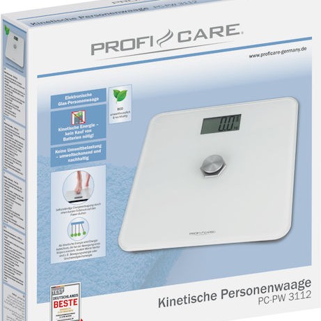 ProfiCare Ψηφιακή Ζυγαριά σε Λευκό χρώμα