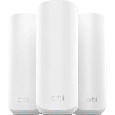 NetGear Orbi 373 WiFi Mesh Network Access Point Wi‑Fi 7 Dual Band (2.4 & 5GHz) σε Τριπλό Kit