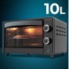 Cecotec Bake & Toast 1090 Ηλεκτρικό Φουρνάκι 10lt Χωρίς Εστίες