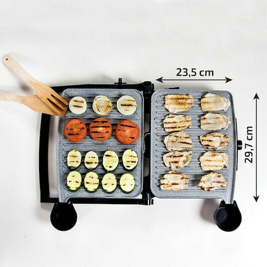 Cecotec Τοστιέρα Γκριλιέρα 2000W Inox