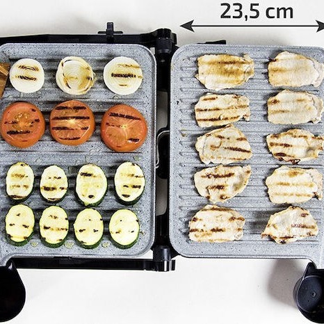 Cecotec Τοστιέρα Γκριλιέρα 2000W Inox