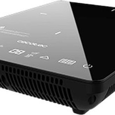 Cecotec Full Crystal Onyx Επιτραπέζια Εστία Επαγωγική Μονή Μαύρη