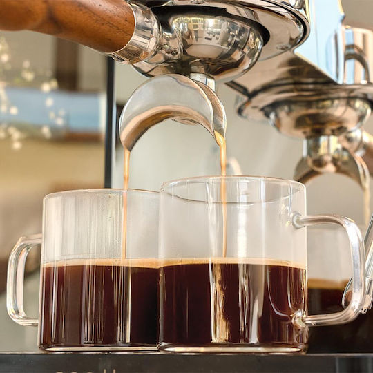 Cecotec Baristeo Intima Μηχανή Espresso 1850W Πίεσης 15bar Καφέ