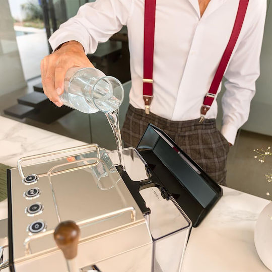 Cecotec Baristeo Intima Μηχανή Espresso 1850W Πίεσης 15bar Καφέ