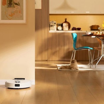 Roborock Q10 VF Σκούπα Ρομπότ για Σκούπισμα & Σφουγγάρισμα με Χαρτογράφηση και Wi-Fi Λευκή