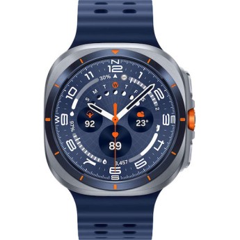 Samsung Galaxy Watch Ultra (2025) Titanium 47mm Αδιάβροχο με eSIM και Παλμογράφο (Μπλε)