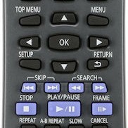 Panasonic DVD Player DVD-S700 DVD-S700EG-K με USB Media Player Μαύρο