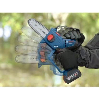 Bosch Κλαδευτικό Αλυσοπρίονο Μπαταρίας Solo Brushless 18V 1.75kg με Λάμα 15cm