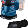 Bosch Grinder GEX 185LI Έκκεντρο Τριβείο 18V Solo με Ρύθμιση Ταχύτητας