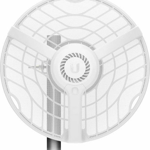 Ubiquiti airFiber 60-LR Εξωτερική Κεραία WiFi Παραβολική 38dBi με σύνδεση Ethernet