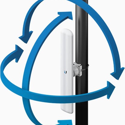 Ubiquiti LiteAP AC Εξωτερική Κεραία WiFi Sectorial 16dBi με σύνδεση Ethernet