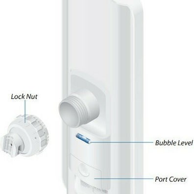 Ubiquiti LiteAP GPS Εξωτερική Κεραία WiFi Sectorial 17dBi με σύνδεση Ethernet