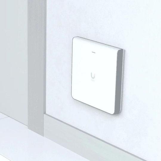 Ubiquiti UniFi6 Enterprise In-Wall Access Point Wi‑Fi 6E Tri Band (2.4 & 5 & 6GHz) Λευκό