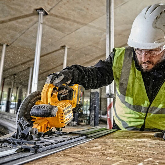 Dewalt Δισκοπρίονο 54V Solo με Σύστημα Αναρρόφησης