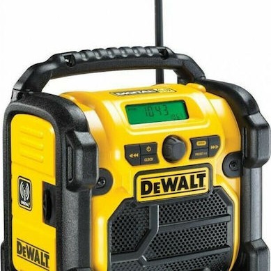 Dewalt DCR020 Επιτραπέζιο Ραδιόφωνο Μπαταρίας DAB+ Κίτρινο