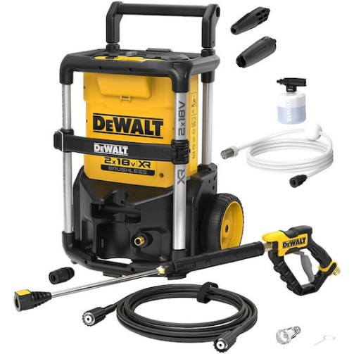 Dewalt Πλυστικό Μπαταρίας 18V Solo με Πίεση 110bar και Μεταλλική Αντλία