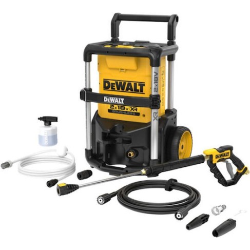 Dewalt Πλυστικό Μπαταρίας 18V Solo με Πίεση 110bar και Μεταλλική Αντλία