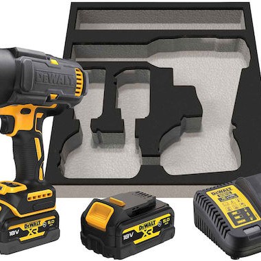 Dewalt Μπουλονόκλειδο Μπαταρίας 18V 2x5Ah με Υποδοχή 1/2