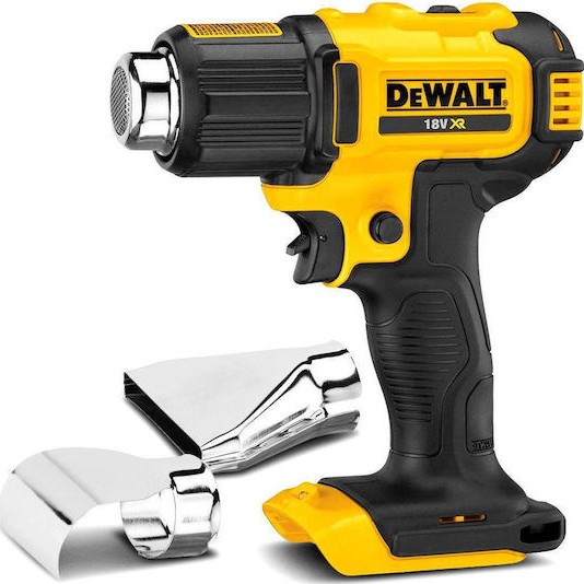 Dewalt Πιστόλι Θερμού Αέρα 18V Solo με Ρύθμιση Θερμοκρασίας εως και 530°C