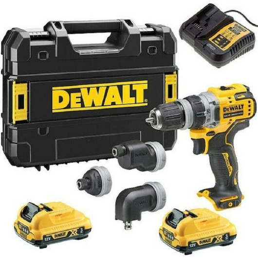 Dewalt Δραπανοκατσάβιδο Μπαταρίας Brushless 12V 2x3Ah