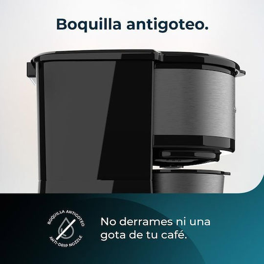 Cecotec Coffee 66 Drop&Go Καφετιέρα Φίλτρου 700W