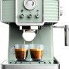 Cecotec Express Power Espresso 20 Traditional Μηχανή Espresso 1350W Πίεσης 20bar Light Green