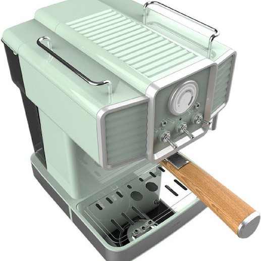 Cecotec Express Power Espresso 20 Traditional Μηχανή Espresso 1350W Πίεσης 20bar Light Green