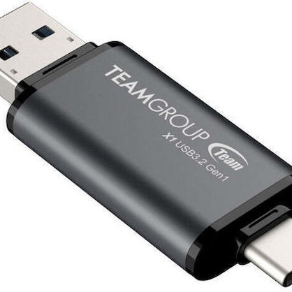 TeamGroup 64GB USB 3.2 Stick Γκρι