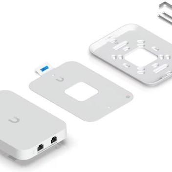 Ubiquiti U7 In-Wall WiFi Mesh Network Access Point Wi‑Fi 7 Dual Band (2.4 & 5GHz) για Εξωτερική τοποθέτηση