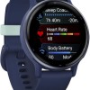 Garmin Vivoactive 5 Aluminium 42mm Αδιάβροχο Smartwatch με Παλμογράφο (Royal Blue)