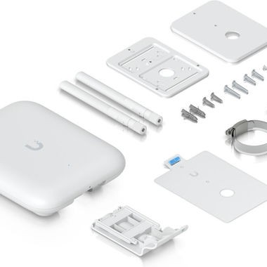 Ubiquiti U7 Access Point Wi‑Fi 7 Dual Band (2.4 & 5GHz) για Εξωτερική τοποθέτηση Λευκό