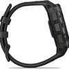 Garmin Instinct 3 AMOLED Aluminium 45mm Αδιάβροχο Smartwatch με Παλμογράφο (Black with Black Band)