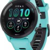 Garmin Forerunner 265 46mm Αδιάβροχο Smartwatch με Παλμογράφο (Aqua/Black)